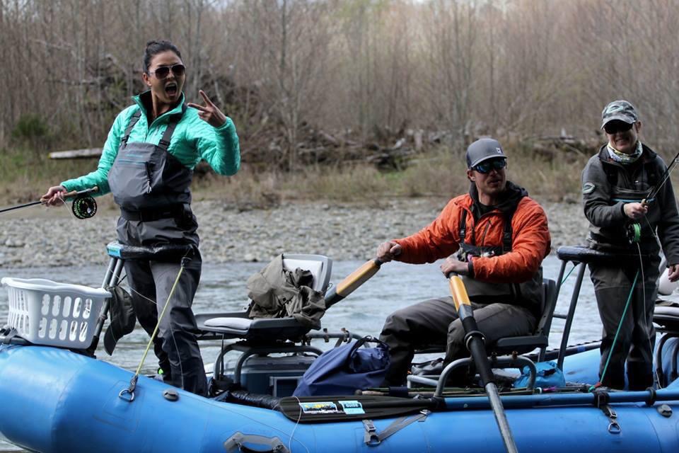 Lisa Rice, Brett Seng and Annie Kubicka on the OP